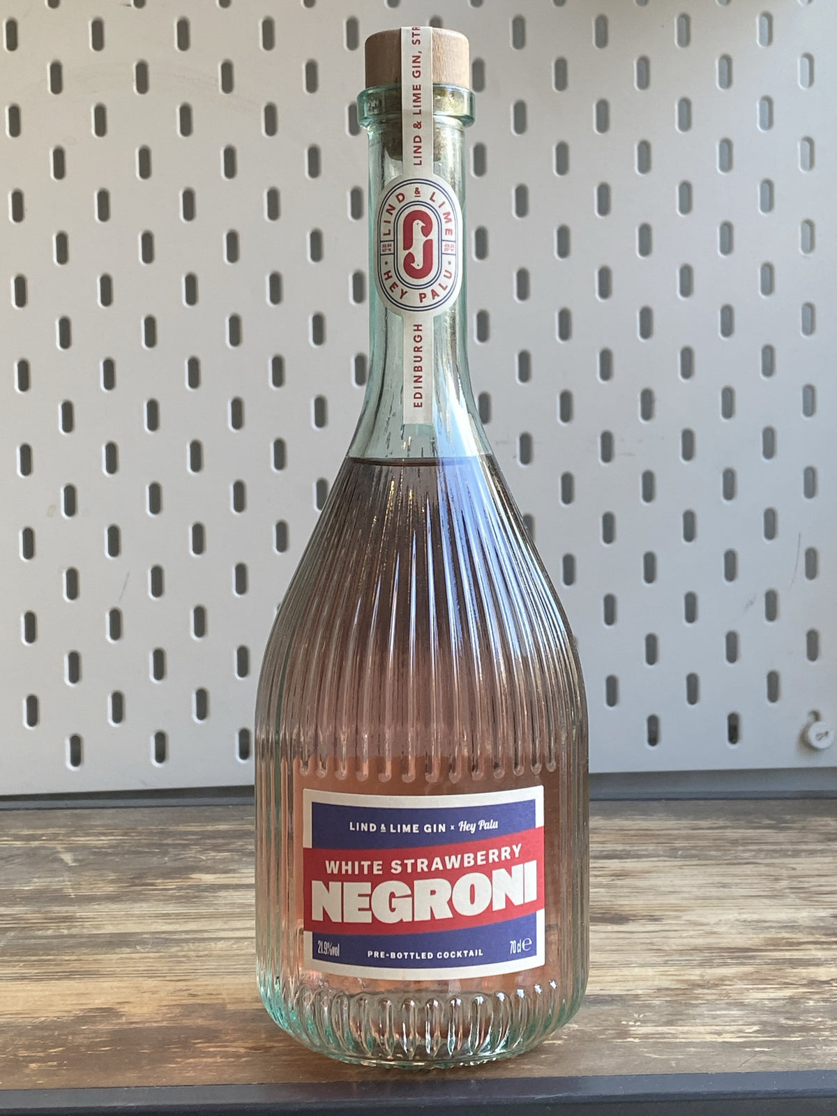 Lind and Lime x Hey Palu White Strawberry Negroni
