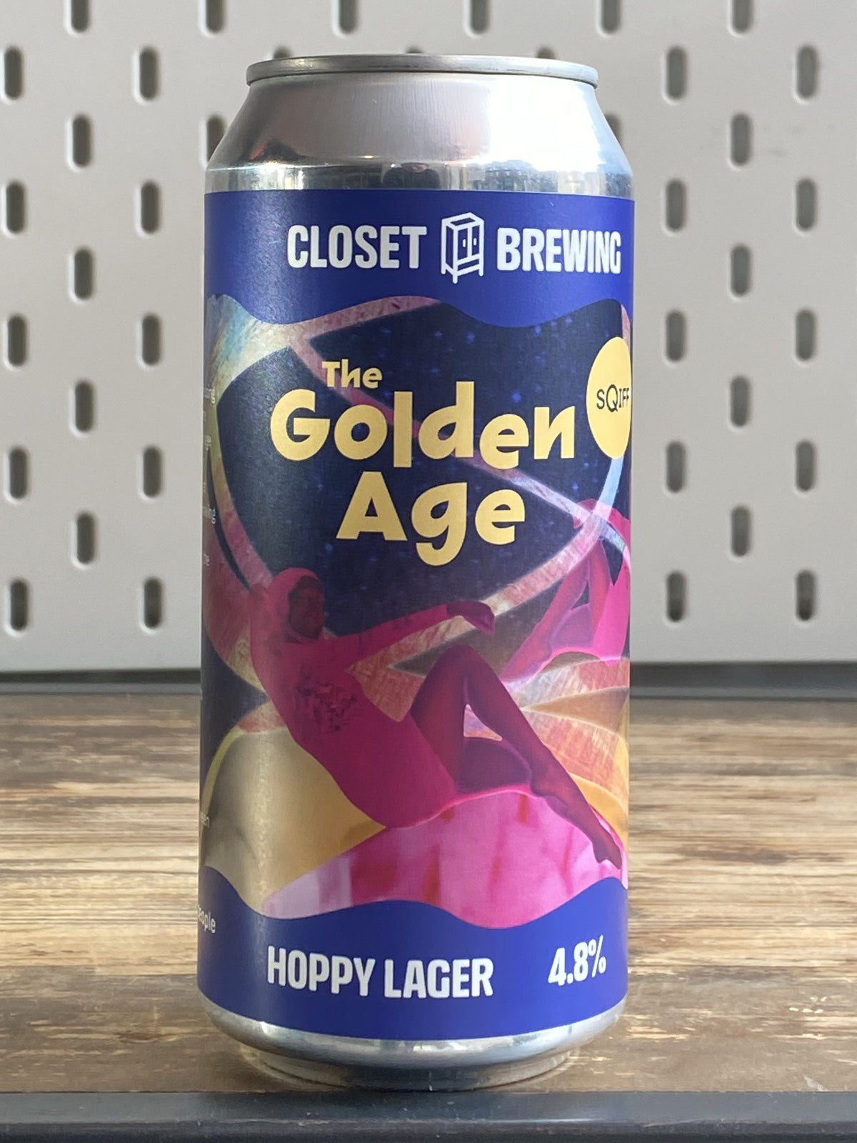 Closet Brewing The Golden Age Hoppy Lager at The Beerhive, Edinburgh. Free UK shipping.