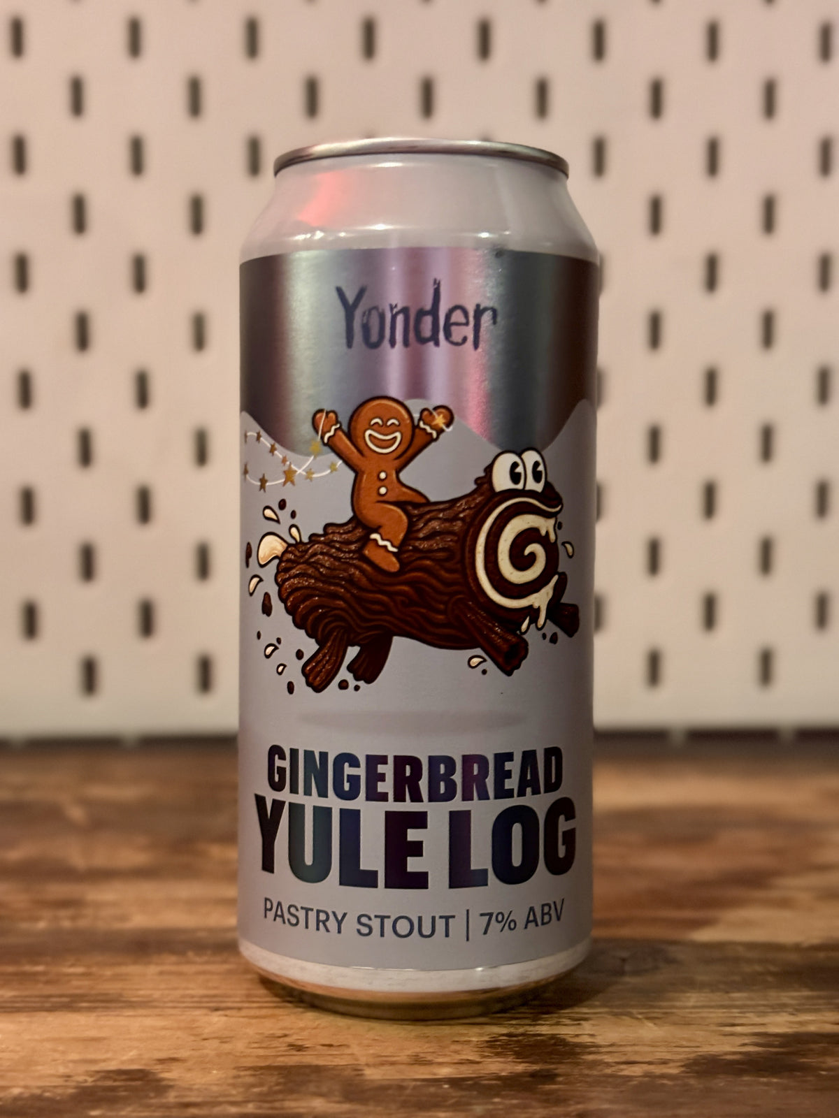 Yonder Gingerbread Yule Log Stout Pastry Stout at The Beerhive, Edinburgh. Free UK shipping.