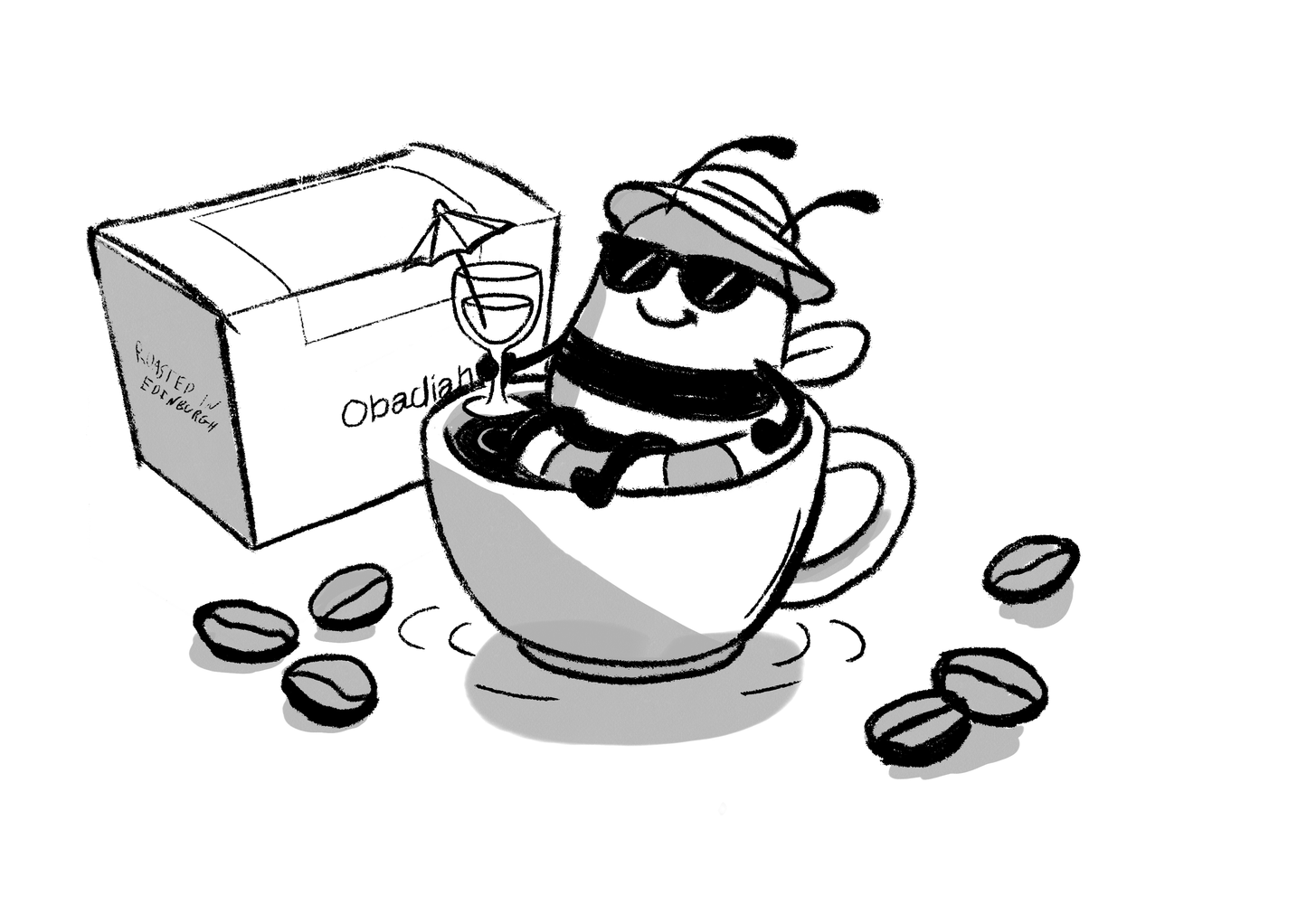 Coffee Wine Social BH & 71 Steps x Obadiah at The Beerhive, Edinburgh. Free UK shipping.