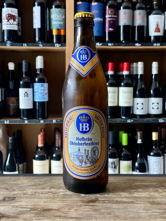 Hofbrau Oktoberfest German beer 500ml bottle