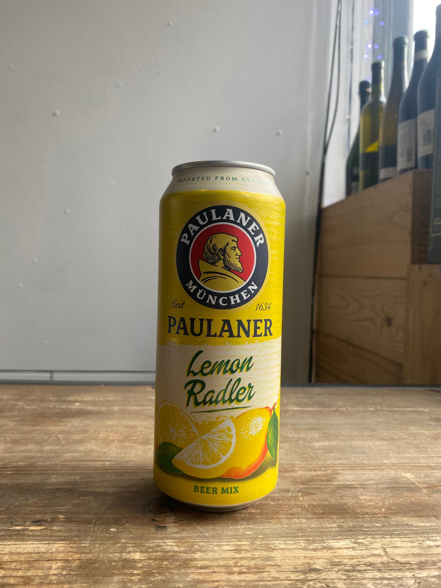 Paulaner Natur Radler 500ml Can at The Beerhive, Edinburgh. Free UK shipping.