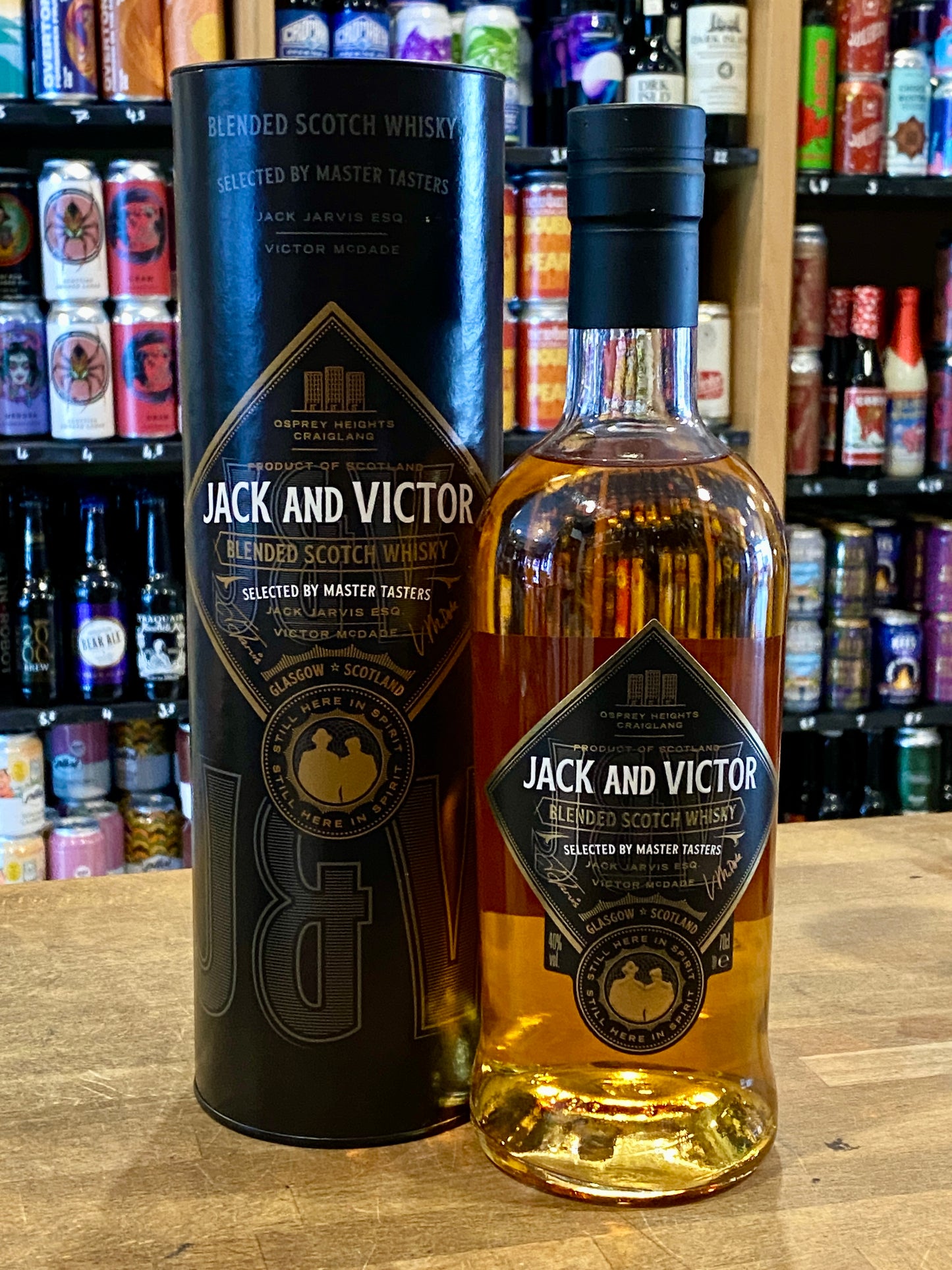 Jack and Victor Blended Whisky