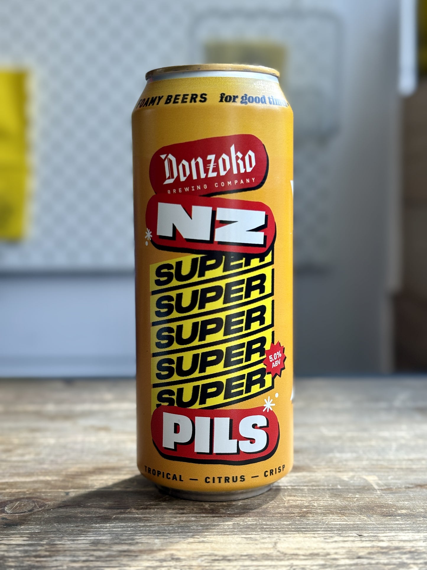 Donzoko NZ Super Pils at The Beerhive, Edinburgh. Free UK shipping.