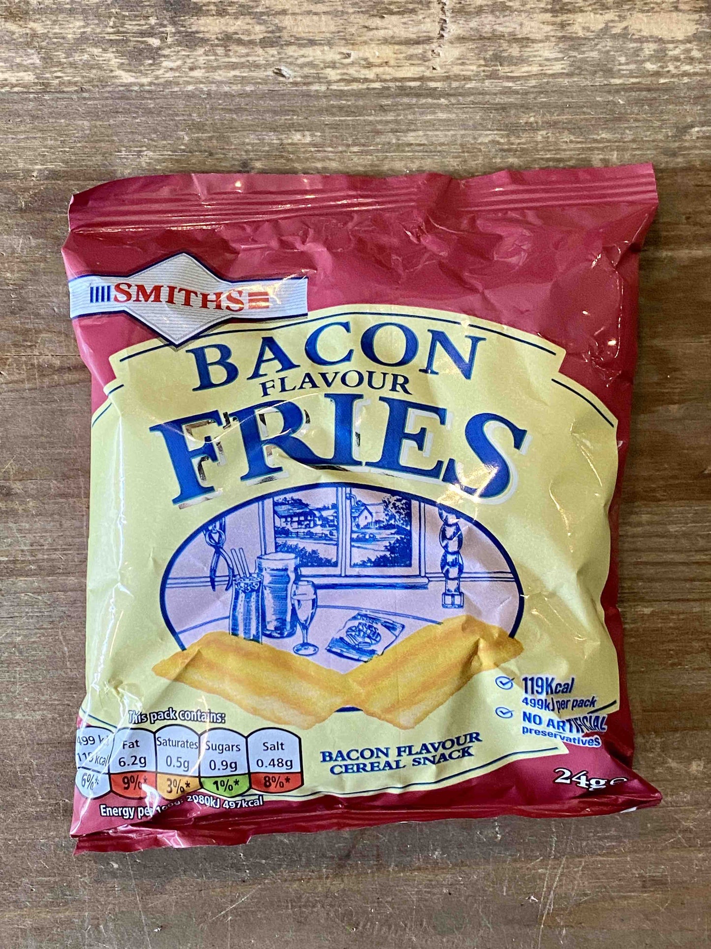 Bacon Fries at The Beerhive, Edinburgh. Free UK shipping.