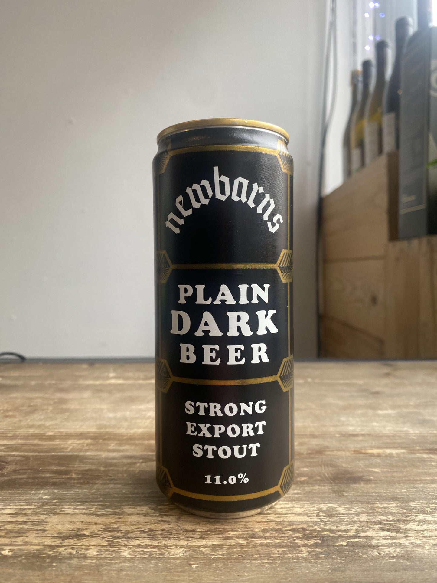 Newbarns Plain Dark Beer at The Beerhive, Edinburgh. Free UK shipping.