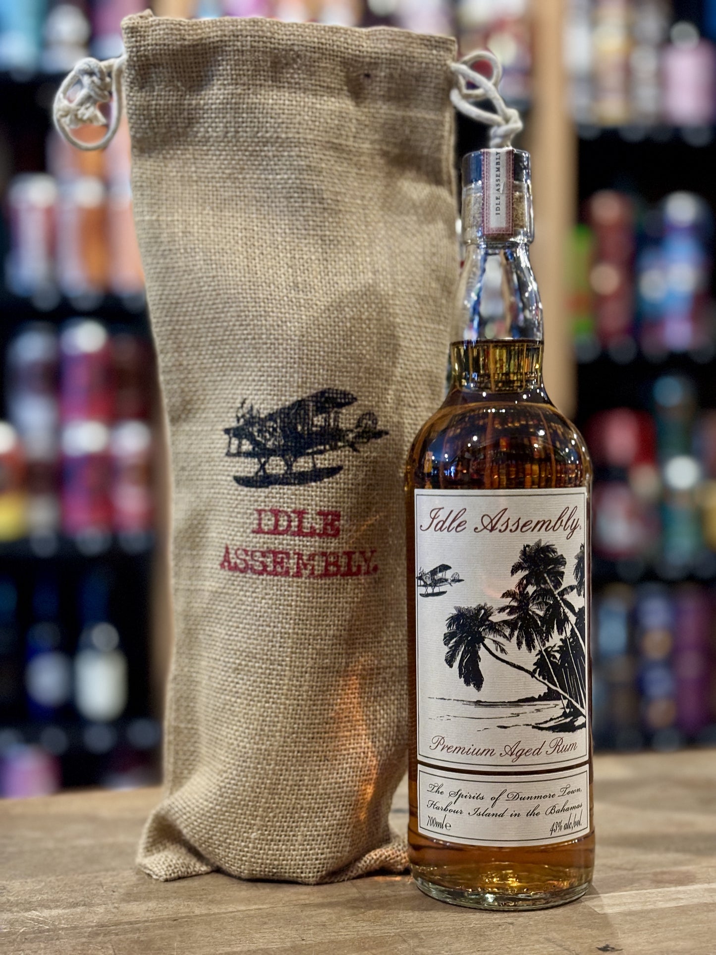 Idle Assembly Rum at The Beerhive, Edinburgh. Free UK shipping.