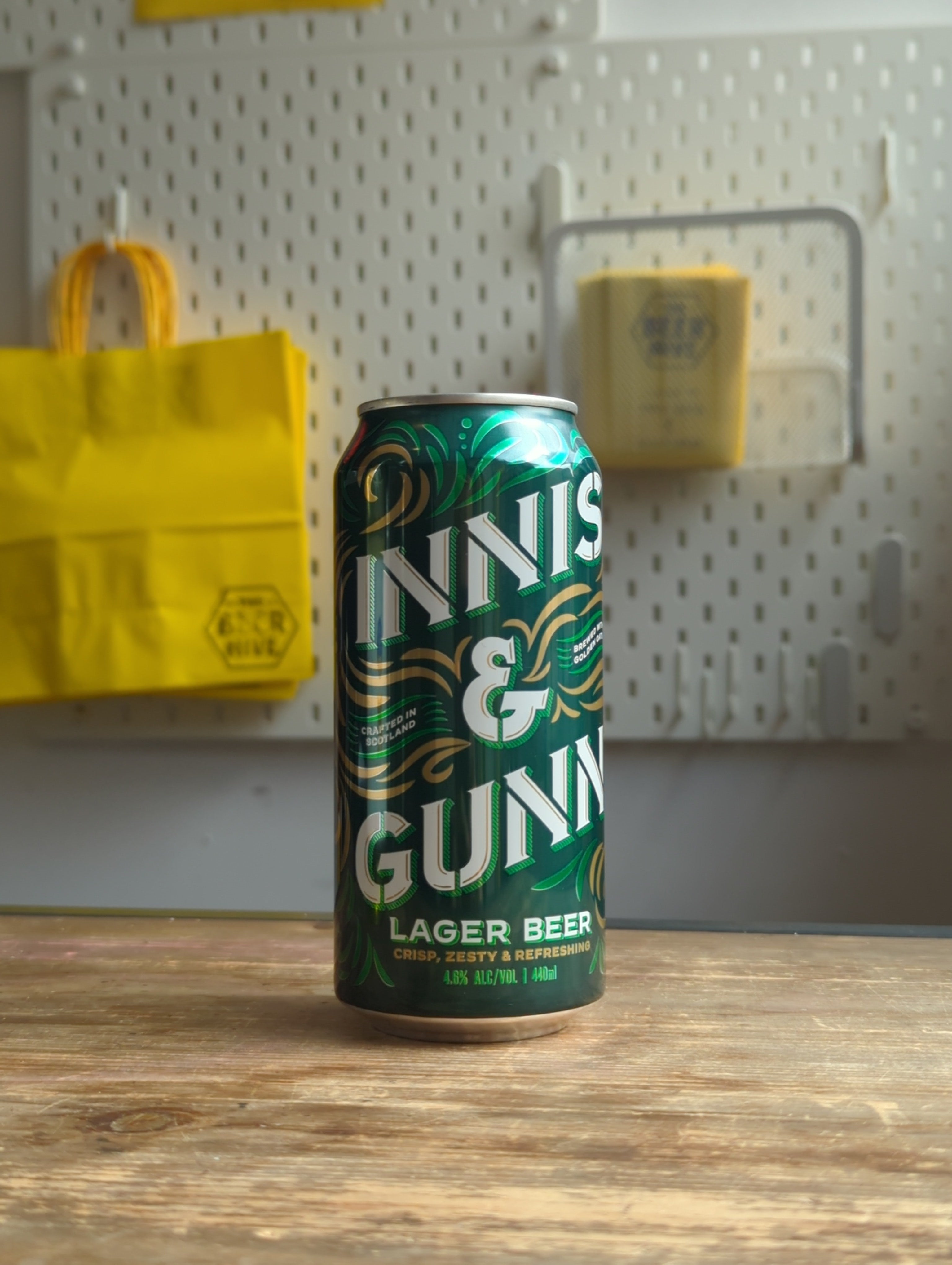 Innis and Gunn Lager Can 440ml - The Beerhive