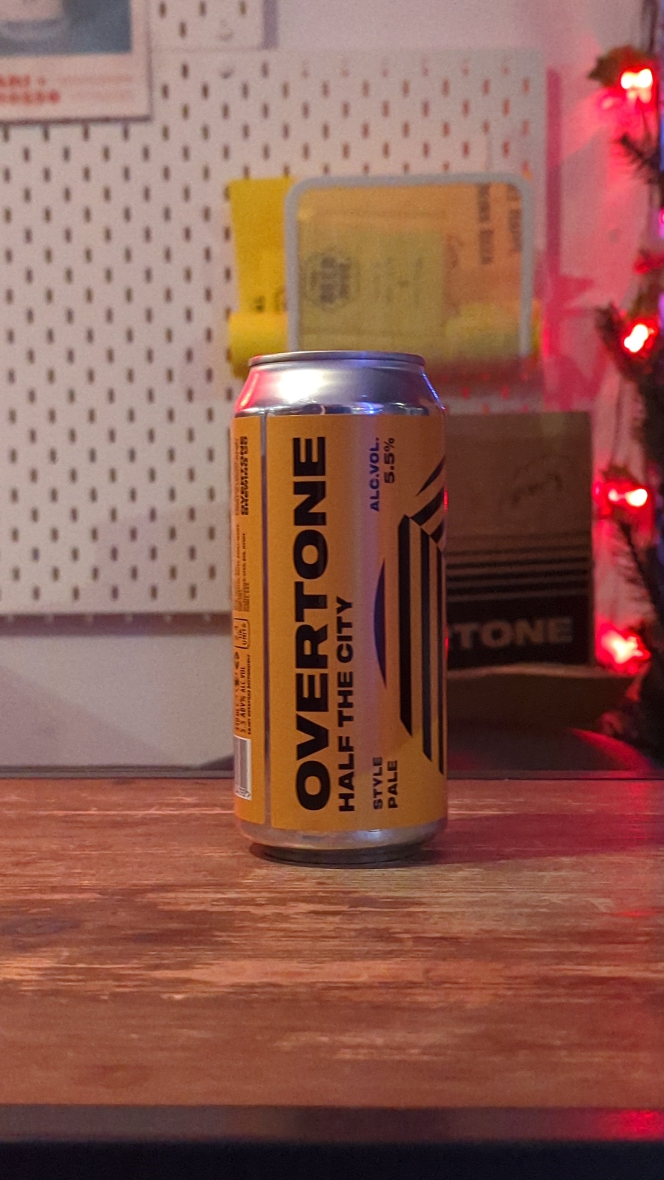 Overtone Half the City Pale Ale - The Beerhive