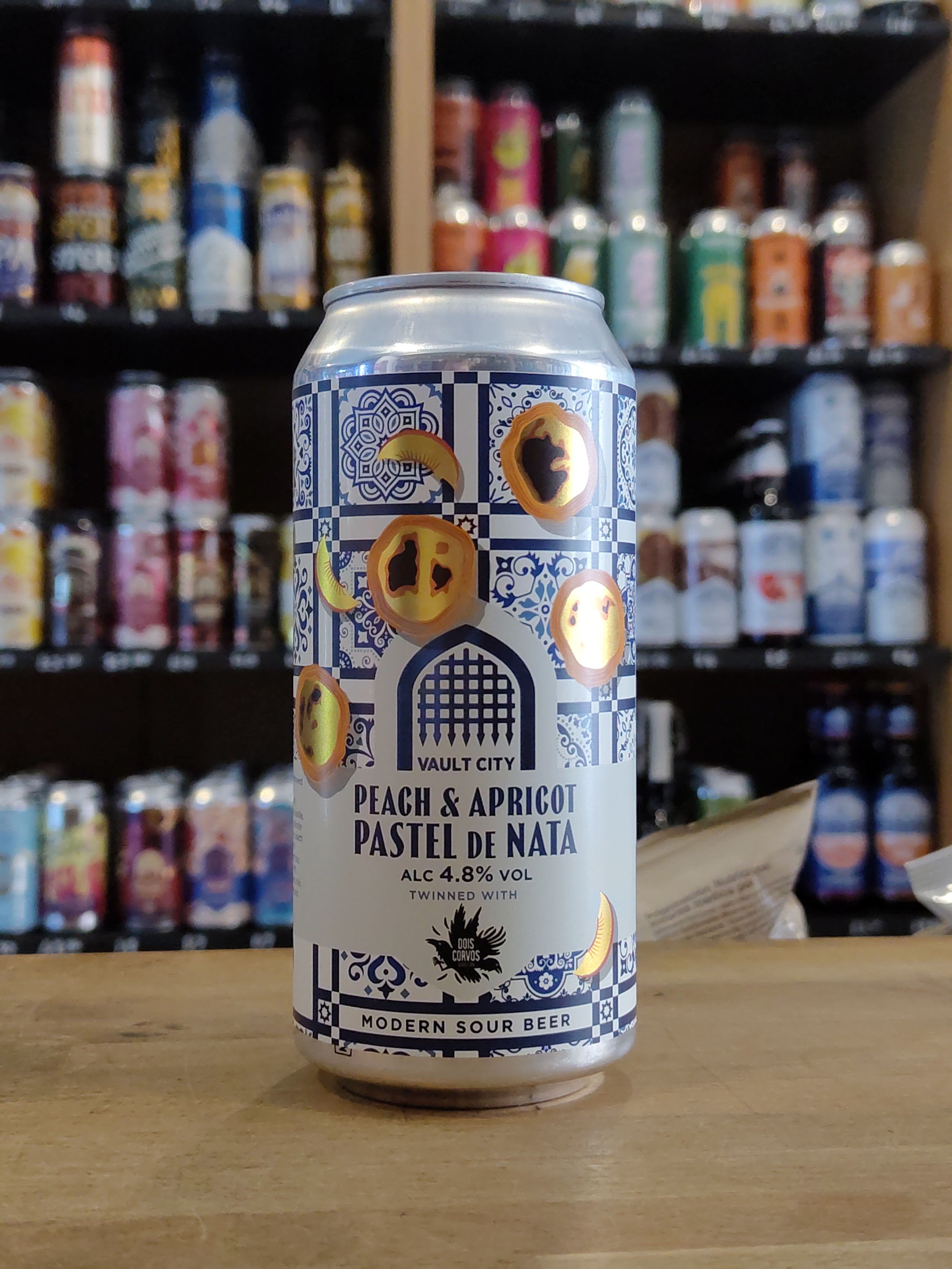 Vault City Peach & Apricot Pastel De Nata – The Beerhive