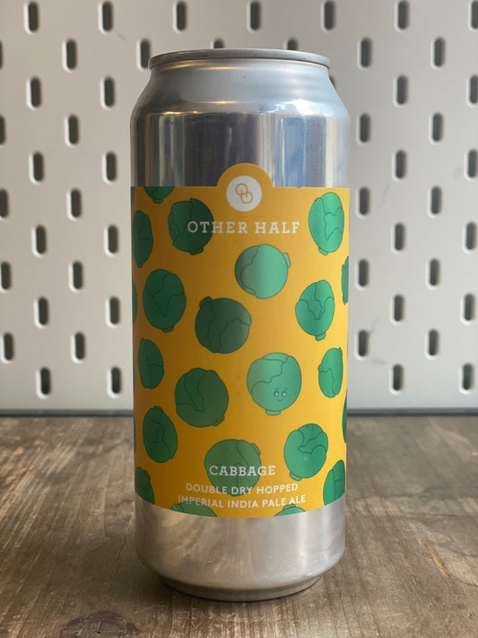 Other Half Cabbage DDH Imperial IPA at The Beerhive, Edinburgh. Free UK shipping.