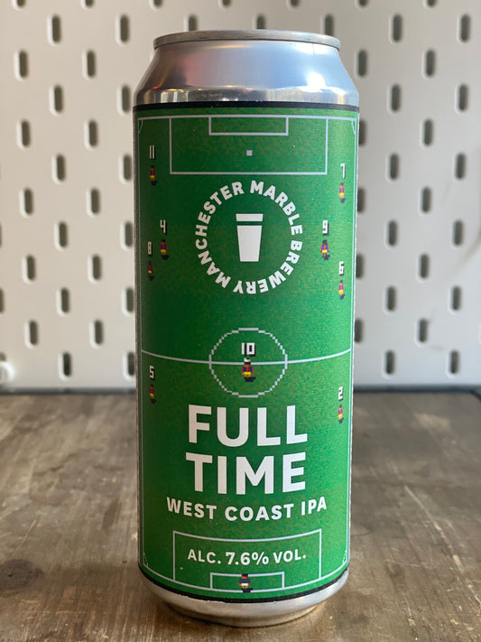 Marble Full Time West Coast IPA at The Beerhive, Edinburgh. Free UK shipping.