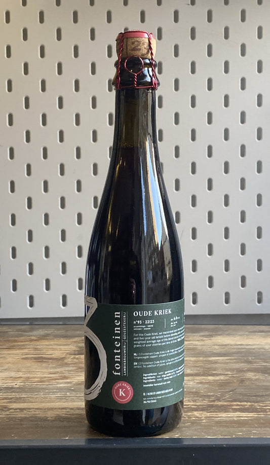 3 Fonteinen Oude Kriek 375ml at The Beerhive, Edinburgh. Free UK shipping.