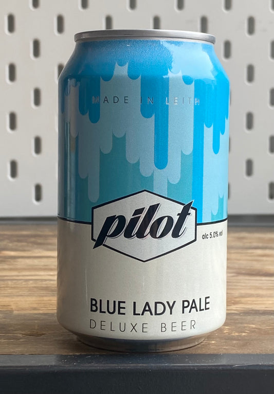 Pilot Blue Lady Pale at The Beerhive, Edinburgh. Free UK shipping.