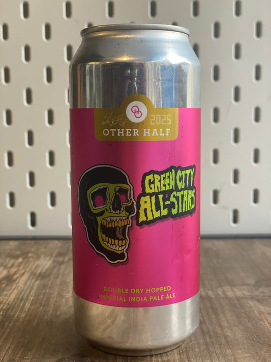 Other Half Green City All Stars Imperial IPA at The Beerhive, Edinburgh. Free UK shipping.