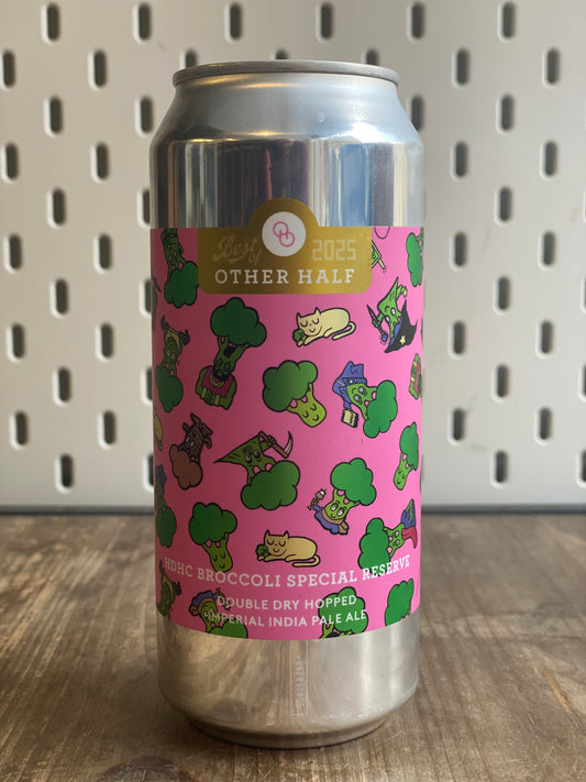 Other Half HDHC Broccoli Special Reserve Imperial IPA at The Beerhive, Edinburgh. Free UK shipping.