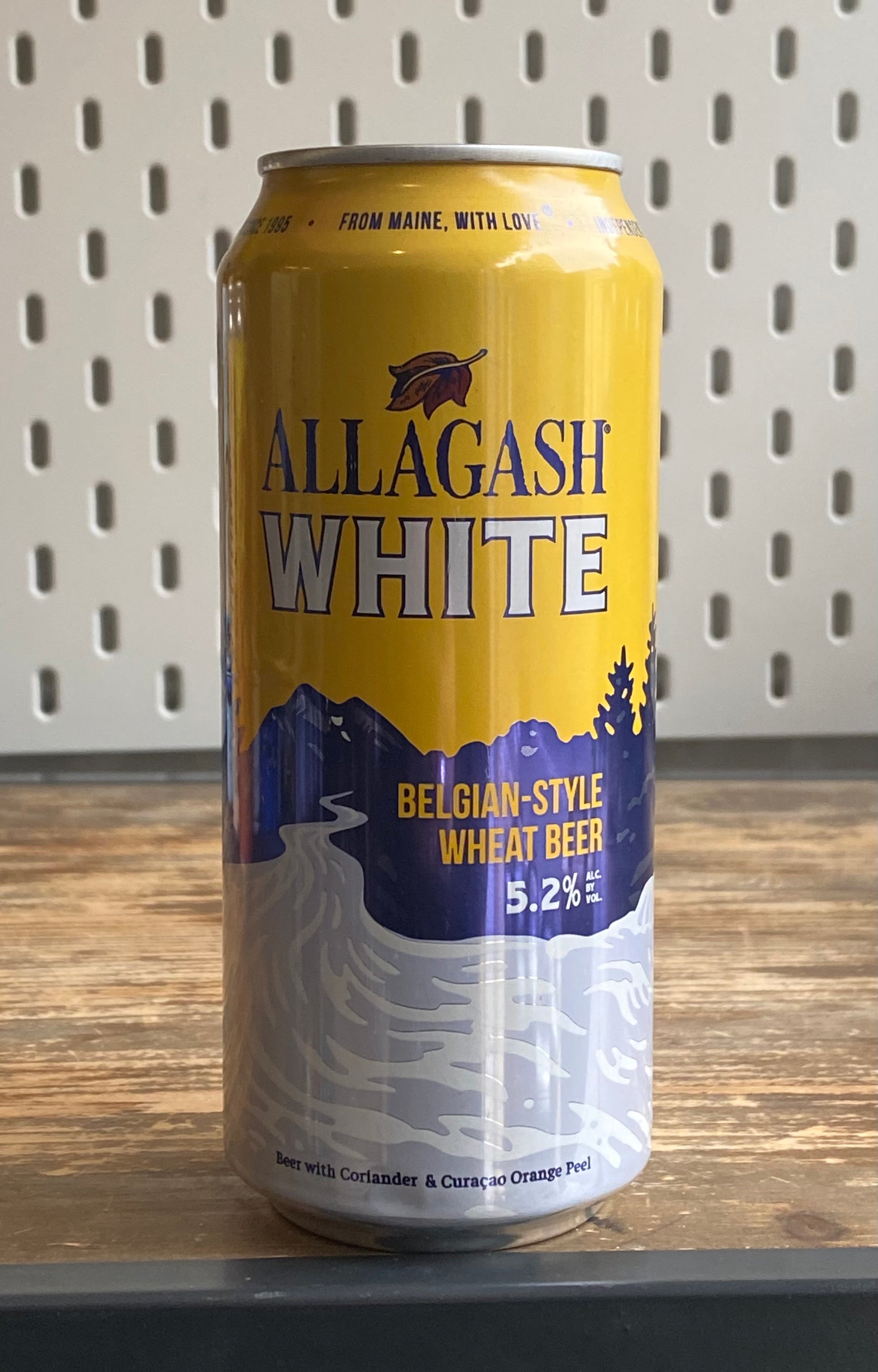 Allagash White 473ml Can at The Beerhive, Edinburgh. Free UK shipping.