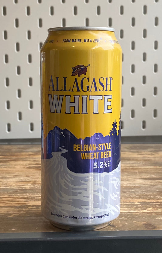 Allagash White 473ml Can at The Beerhive, Edinburgh. Free UK shipping.