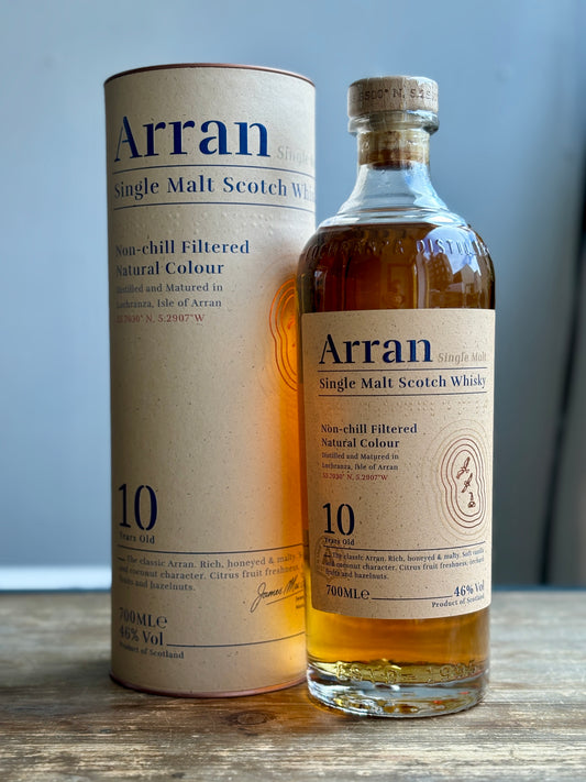 Arran 10 Year Old at The Beerhive, Edinburgh. Free UK shipping.