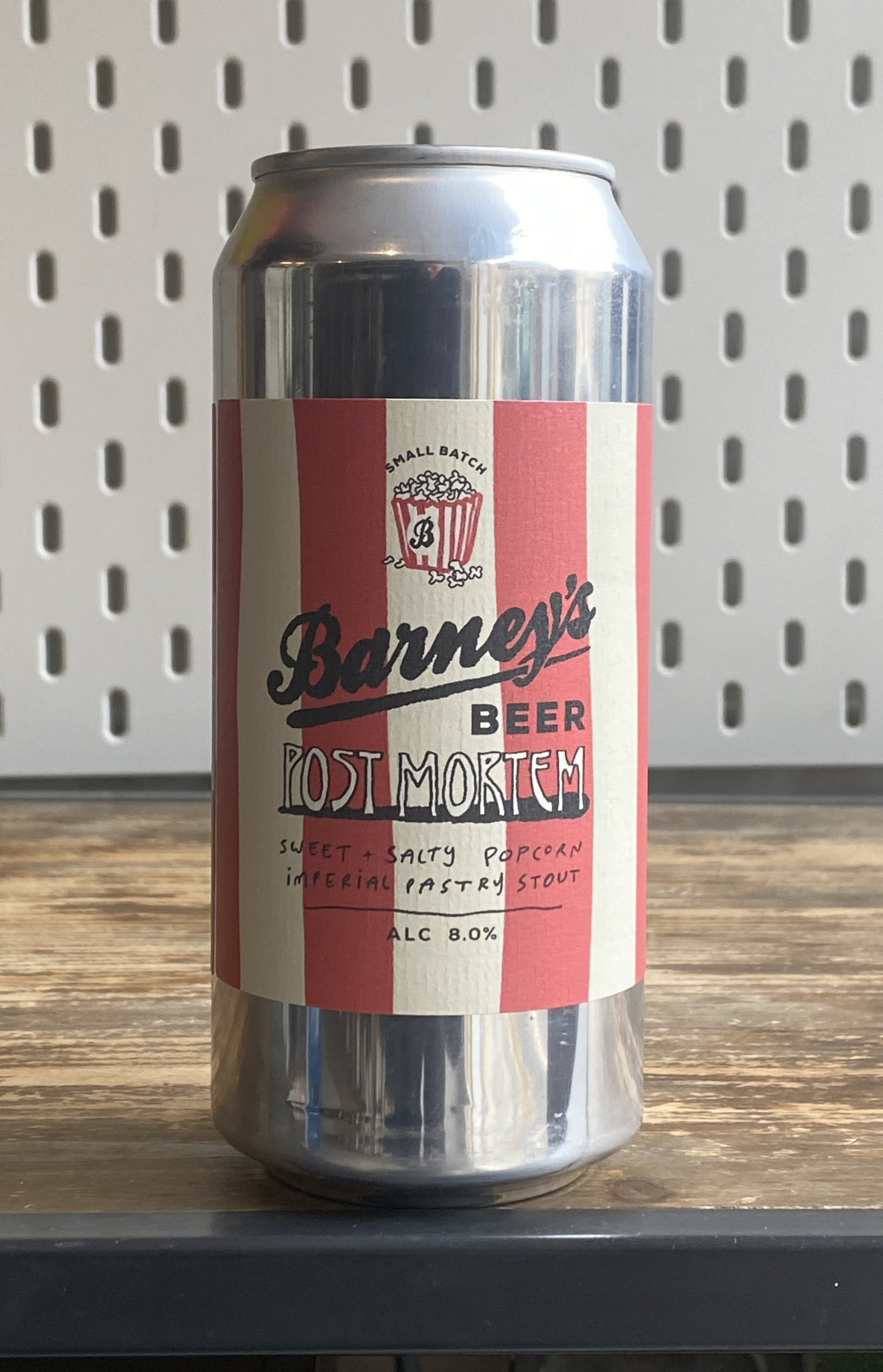 Barneys Post Mortem Sweet and Salty Popcorn at The Beerhive, Edinburgh. Free UK shipping.