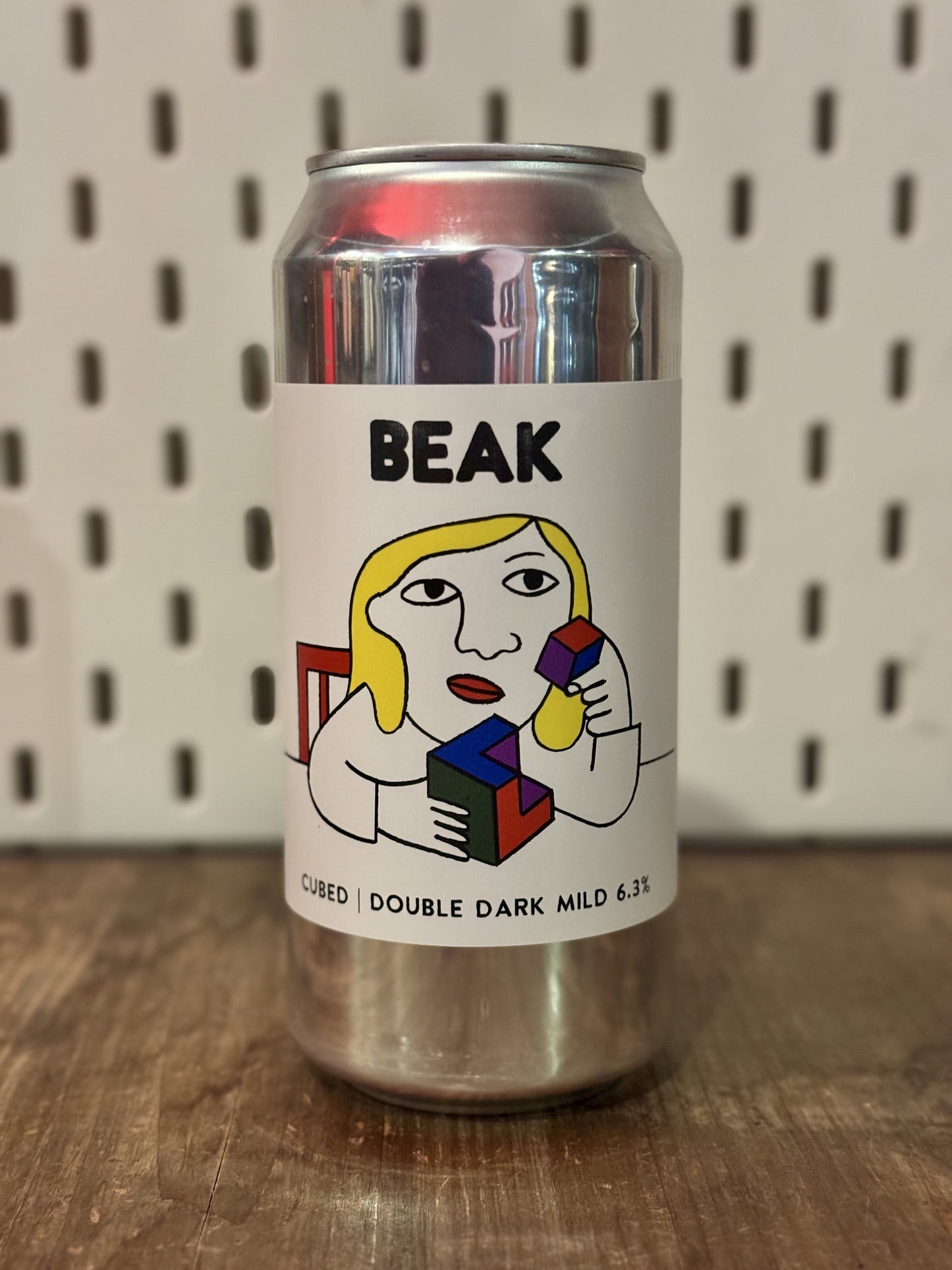 Beak Cubed X Boxcar Double Dark Mild at The Beerhive, Edinburgh. Free UK shipping.