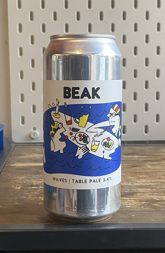 Beak Waves Table Beer at The Beerhive, Edinburgh. Free UK shipping.