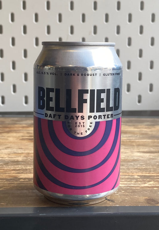 Bellfield Daft Days Porter at The Beerhive, Edinburgh. Free UK shipping.