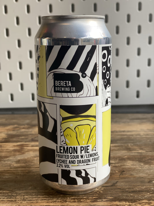 Bereta Lemon Pie at The Beerhive, Edinburgh. Free UK shipping.