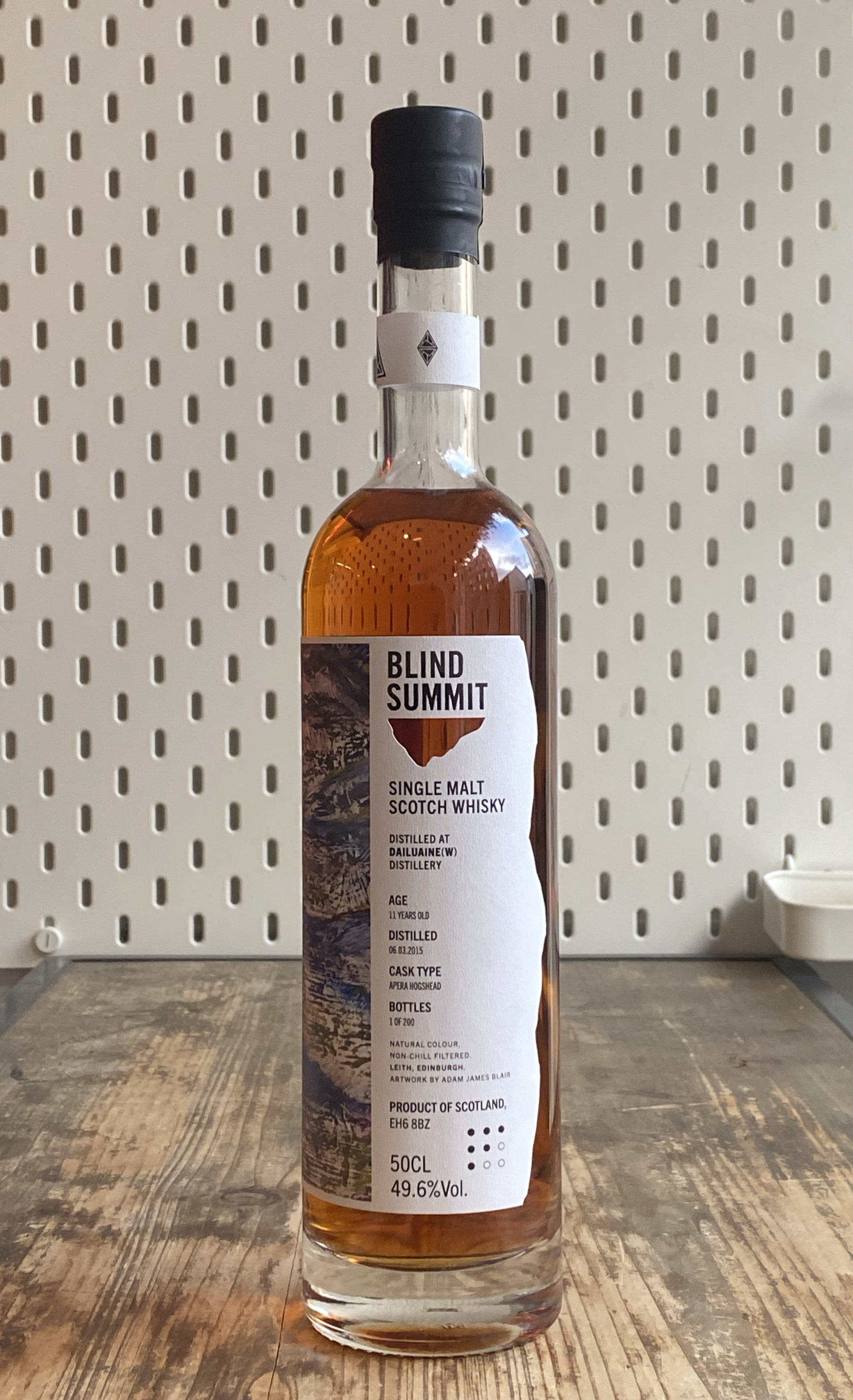 Blind Summit Dailuaine 11 Year Old, Sweet Apera Hogshead at The Beerhive, Edinburgh. Free UK shipping.
