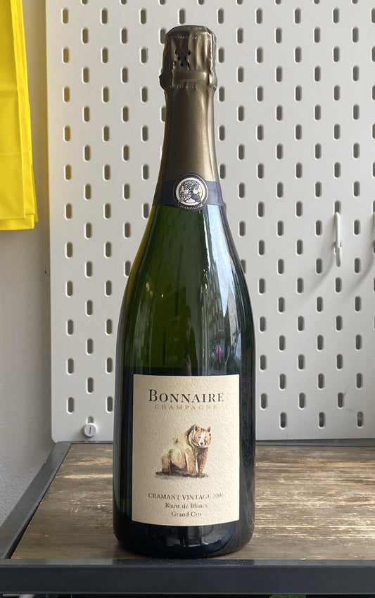 Bonnaire Cramant 2004 Grand Cru Vintage Champagne at The Beerhive, Edinburgh. Free UK shipping.