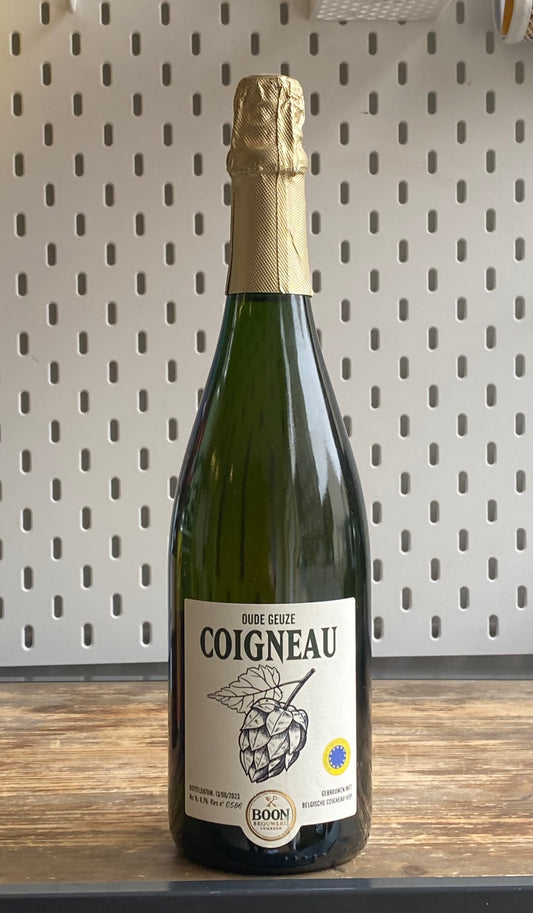 Boon Coigneau Oude Geuze at The Beerhive, Edinburgh. Free UK shipping.
