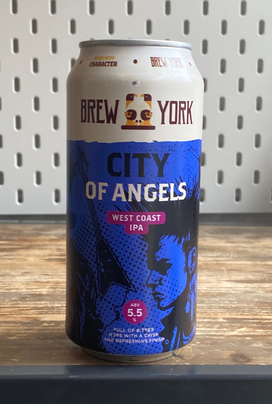 Brew York City of Angels at The Beerhive, Edinburgh. Free UK shipping.