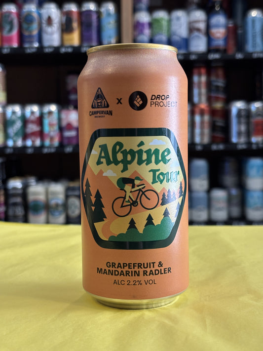 Campervan Alpine Tour Grapefruit & Mandarin Radler
