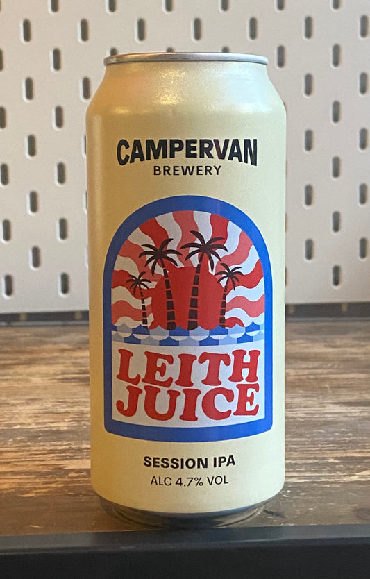 Campervan Leith Juice 440ml at The Beerhive, Edinburgh. Free UK shipping.