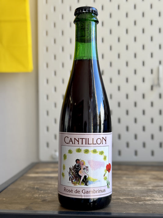 Cantillon Rose de Gambrinus 37.5cl at The Beerhive, Edinburgh. Free UK shipping.