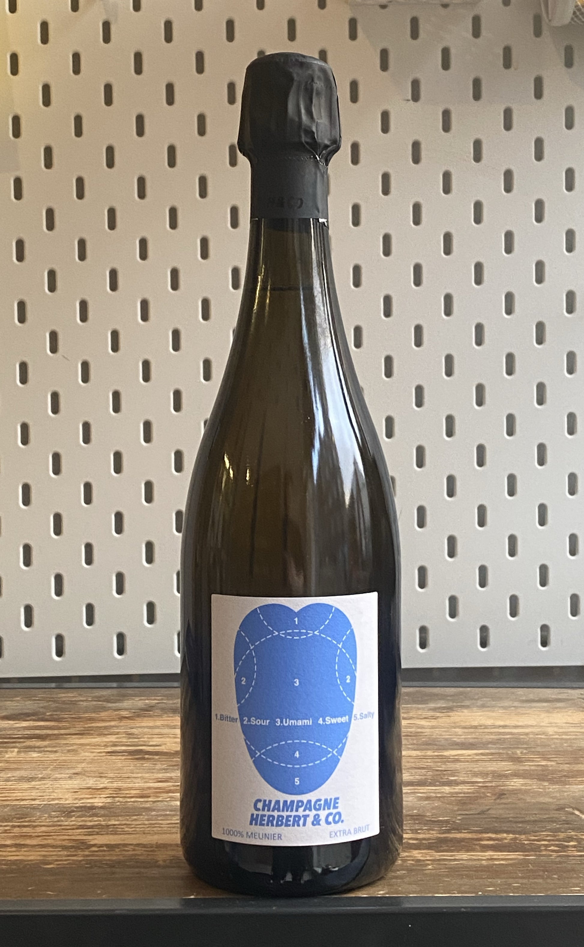 Champagne Herbert & Co. 1000% Meunier at The Beerhive, Edinburgh. Free UK shipping.