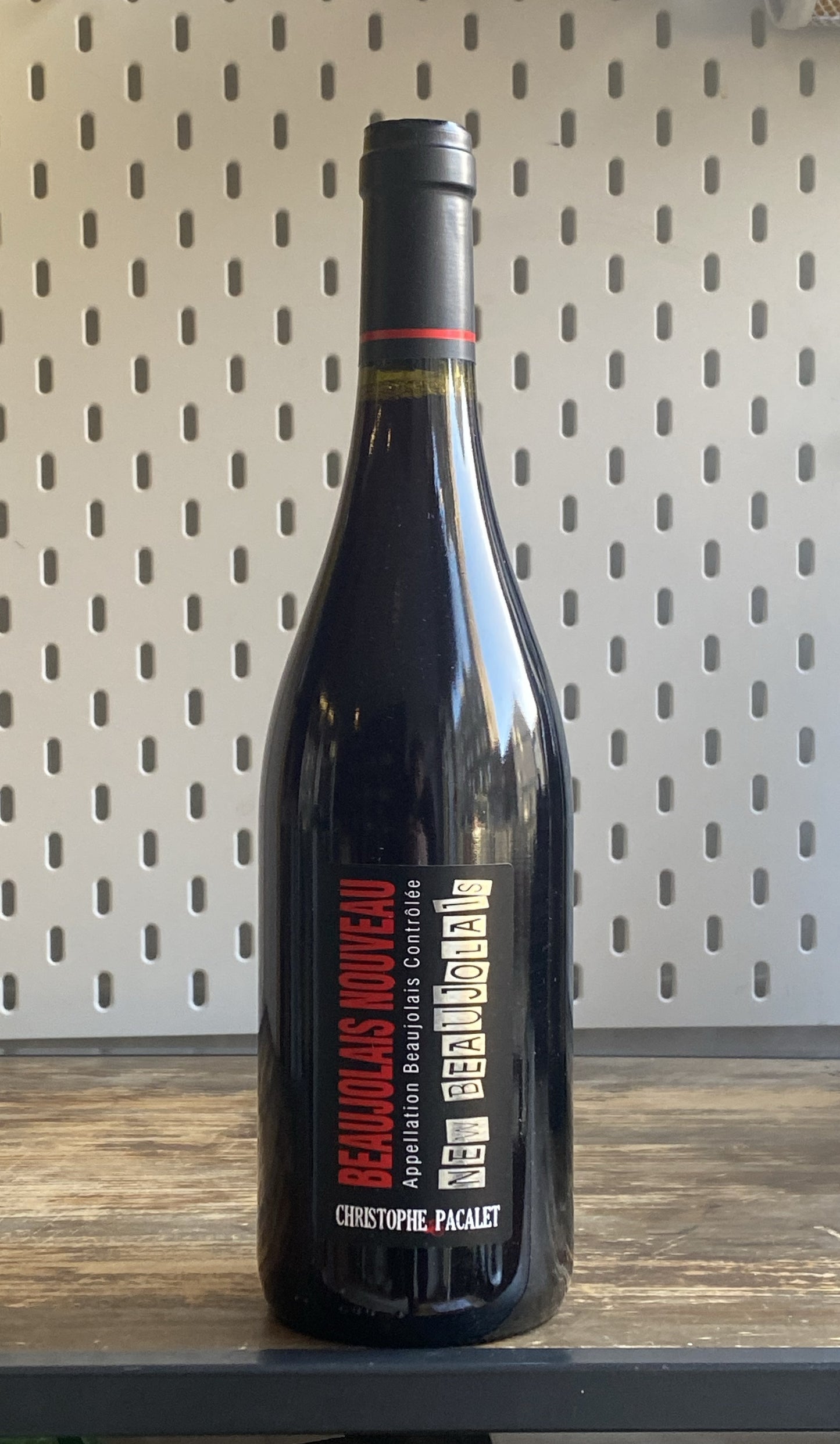 Christophe Pacalet Beaujolais Nouveau 2025 at The Beerhive, Edinburgh. Free UK shipping.