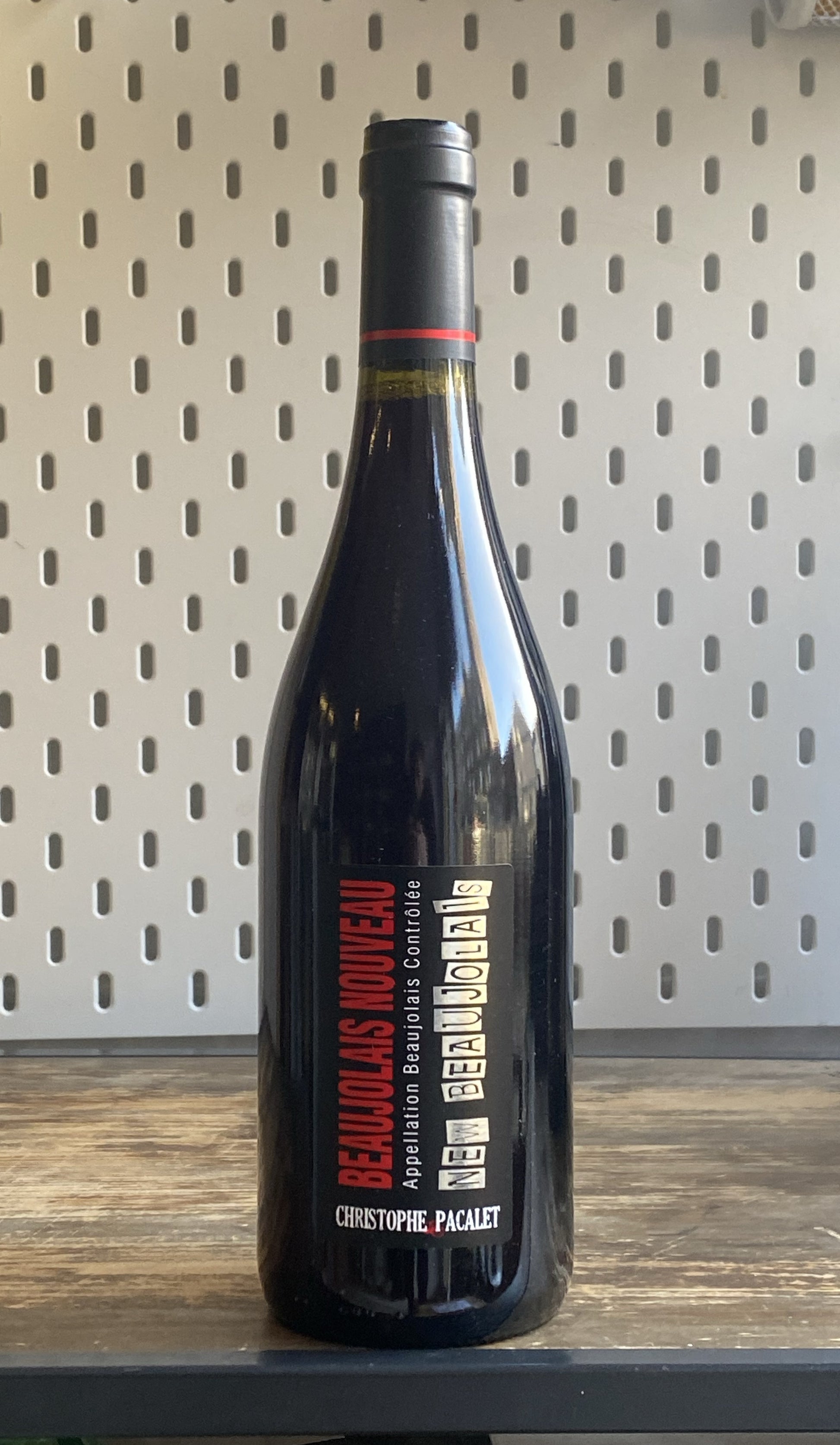 Christophe Pacalet Beaujolais Nouveau 2025 at The Beerhive, Edinburgh. Free UK shipping.