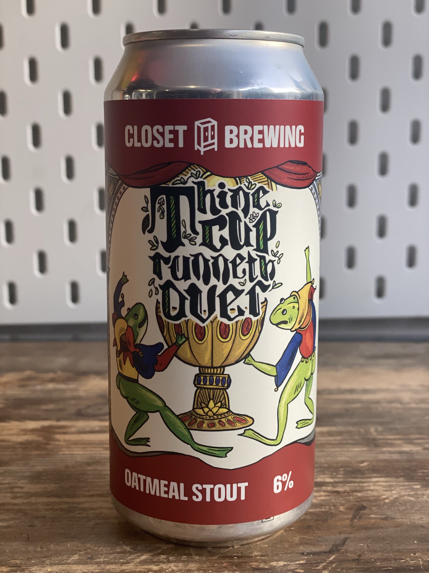 Closet Brewing Thine Cup Runneth Over Oatmeal Stout at The Beerhive, Edinburgh. Free UK shipping.