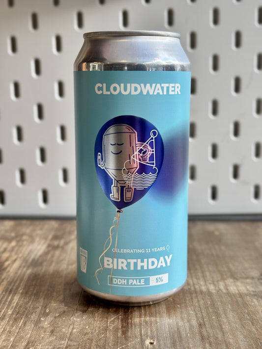 Cloudwater 11th Birthday DDH Pale at The Beerhive, Edinburgh. Free UK shipping.