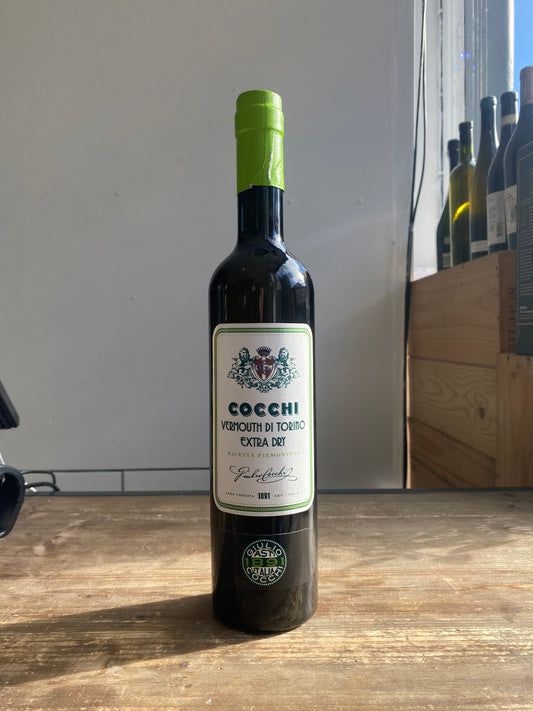 Cocchi Vermouth Di Torino extra dry 50cl at The Beerhive, Edinburgh. Free UK shipping.