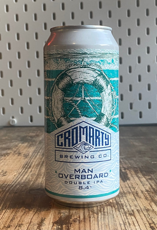 Cromarty Man Overboard DIPA at The Beerhive, Edinburgh. Free UK shipping.