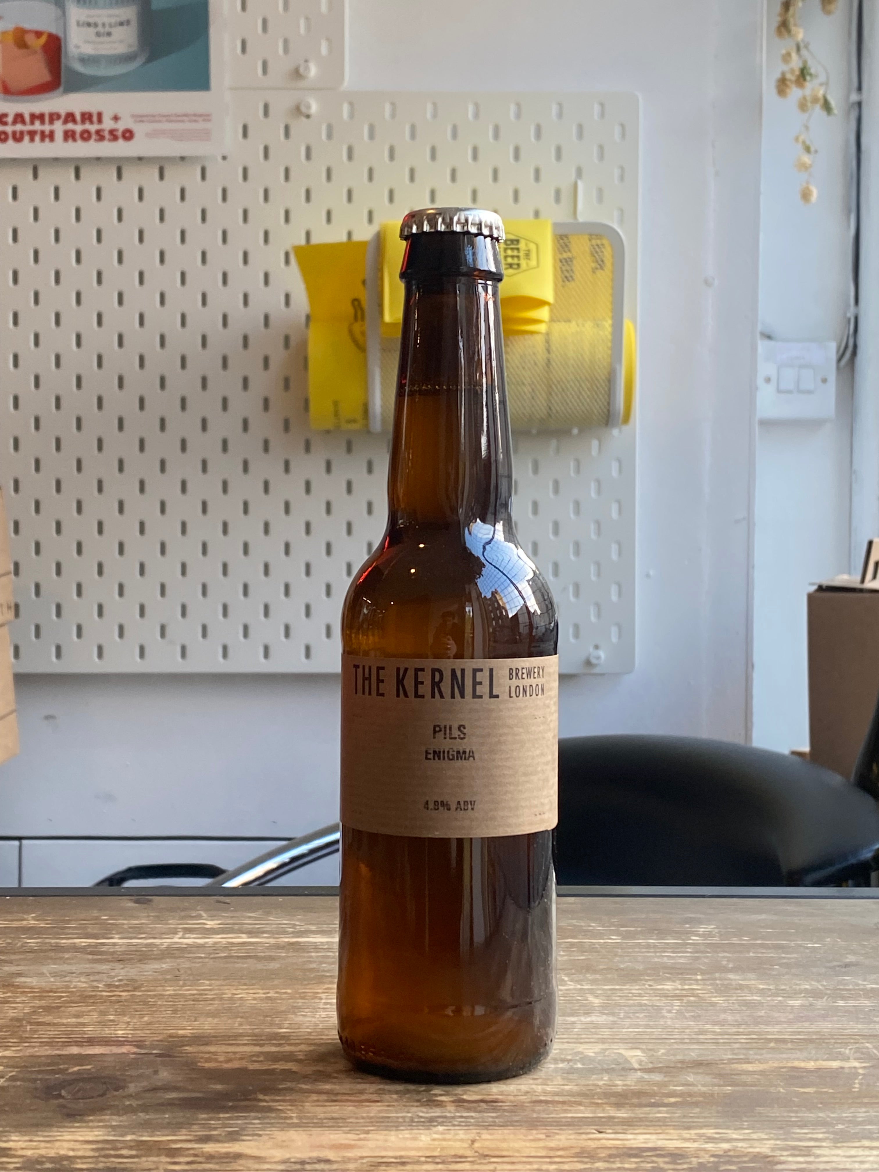 The Kernel: Pils - 4.8% ENIGMA - The Beerhive