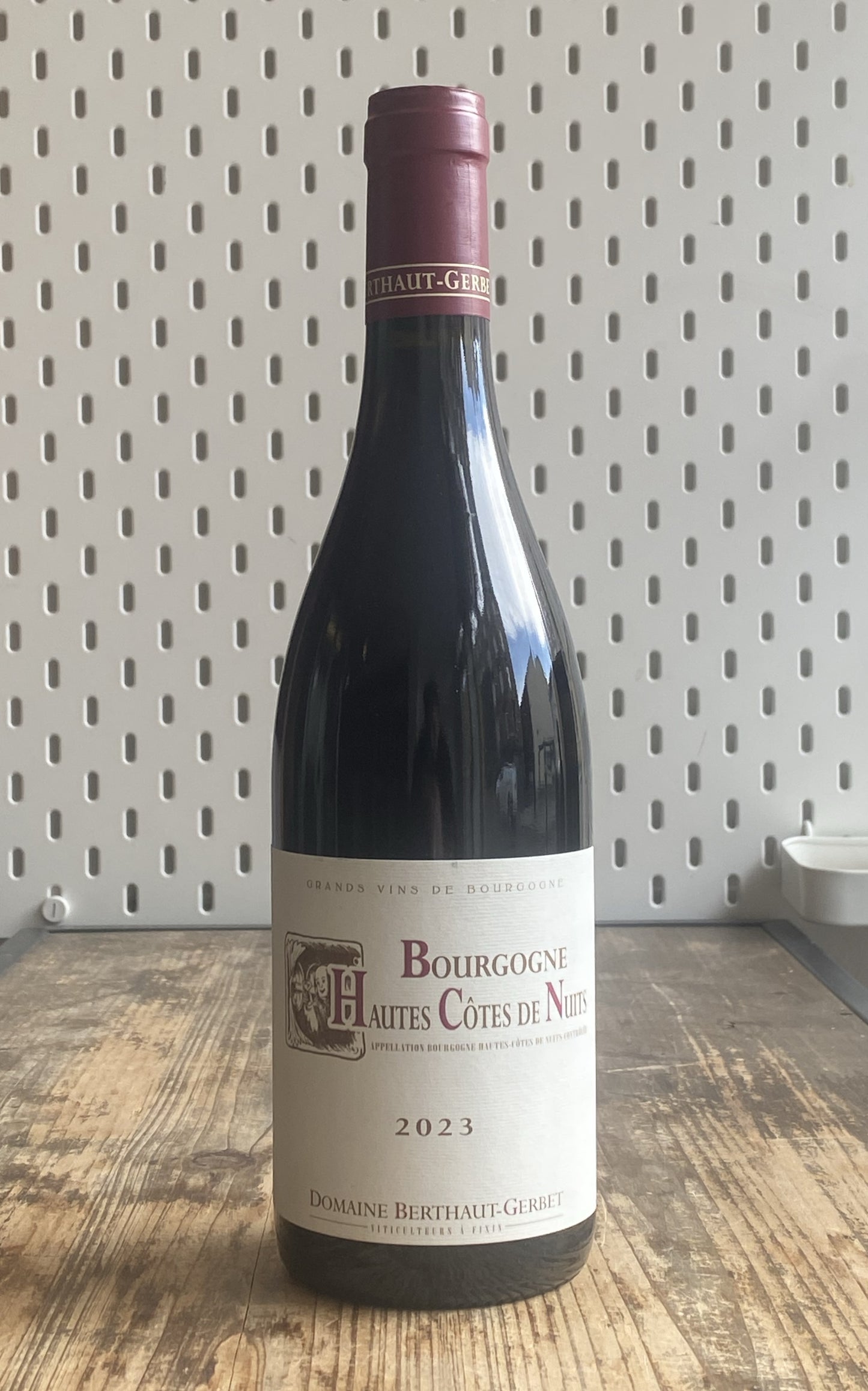 Domaine Berthaut-Gerbet Bourgogne Hautes-Côtes de Nuits at The Beerhive, Edinburgh. Free UK shipping.