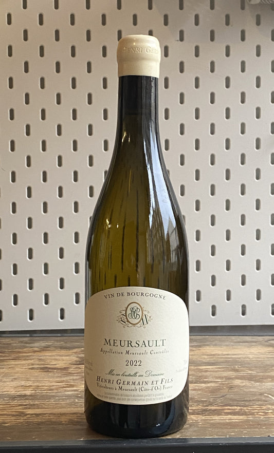 Domaine Henri Germain et Fils Meursault 2022 at The Beerhive, Edinburgh. Free UK shipping.