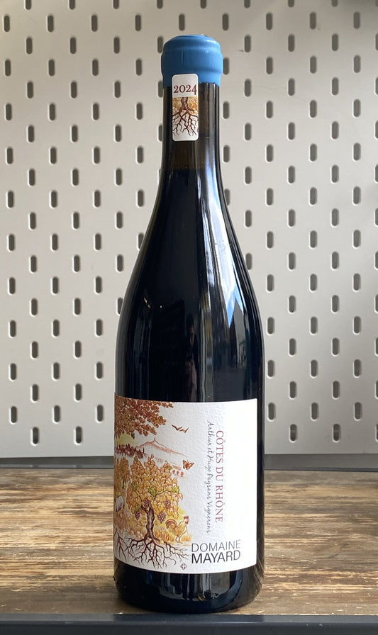 Domaine Mayard Cotes du Rhone Rouge 2024 at The Beerhive, Edinburgh. Free UK shipping.