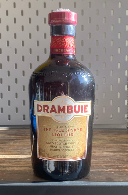 Drambuie 70cl at The Beerhive, Edinburgh. Free UK shipping.
