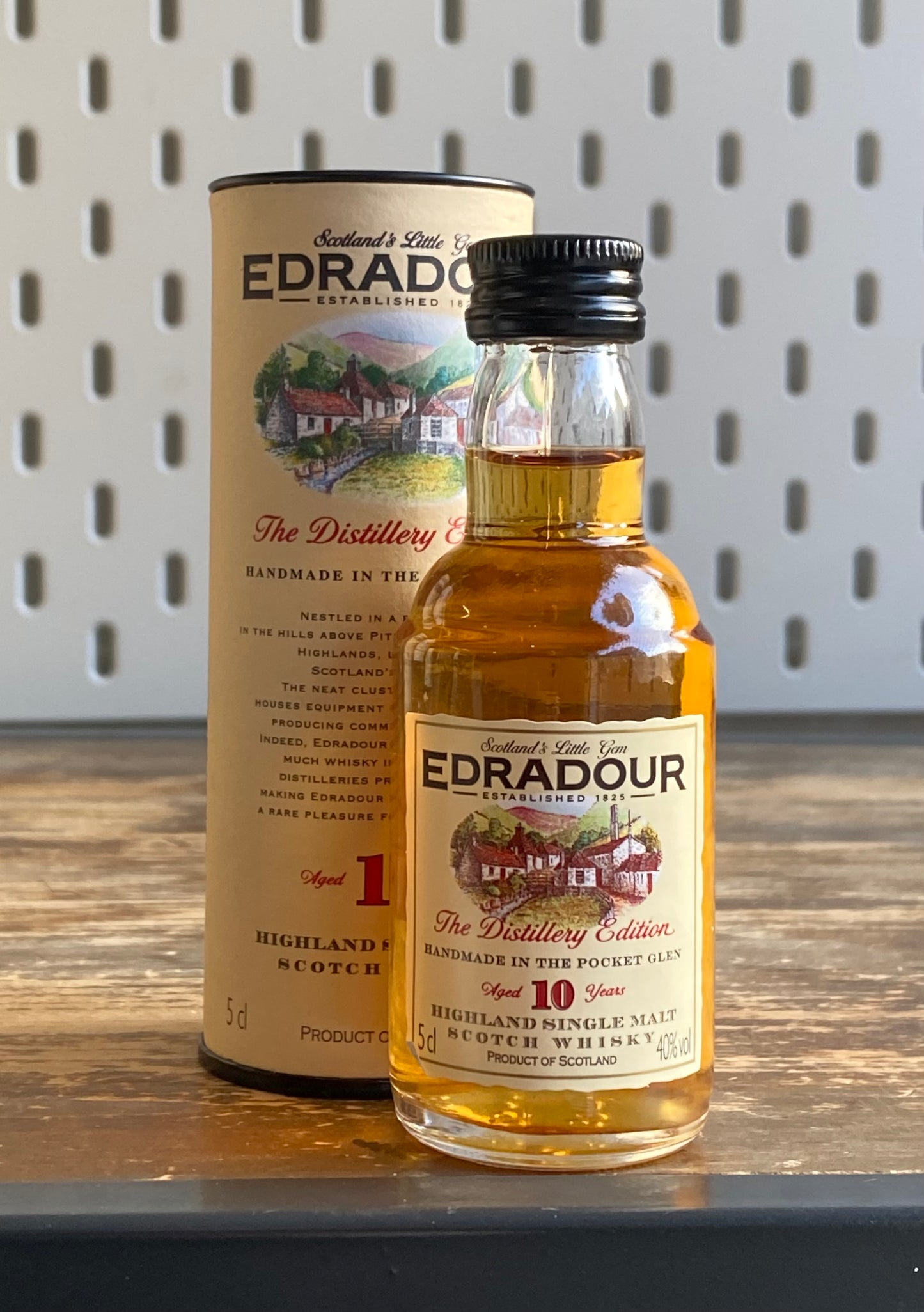 Edradour 10 year old 5cl at The Beerhive, Edinburgh. Free UK shipping.