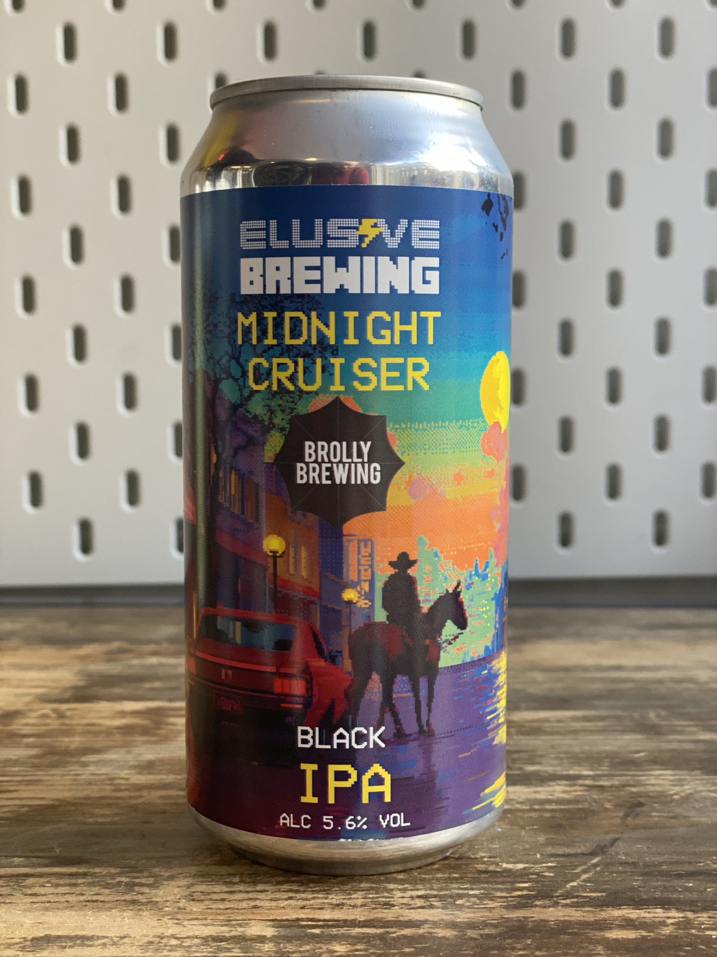 Elusive x Brolly Brewing Midnight Cruiser BIPA at The Beerhive, Edinburgh. Free UK shipping.