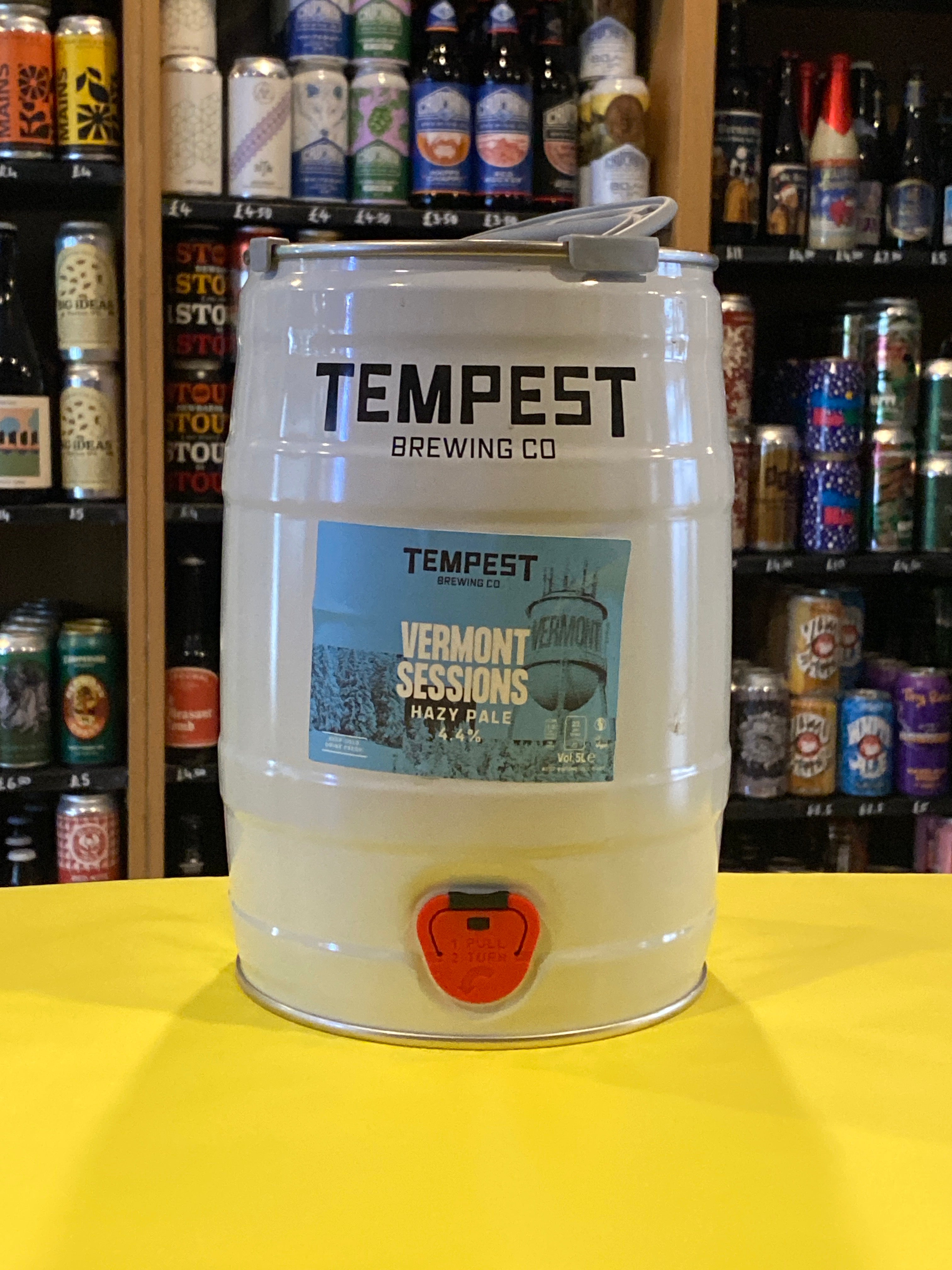 Tempest Vermont Sessions 5 Litre Mini Keg - The Beerhive